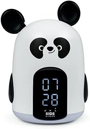 REVEIL VEILLEUSE FORME PANDA