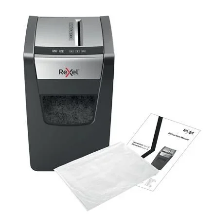 Rexel Momentum X312-SL triturador de papel Corte en partículas Negro, Gris