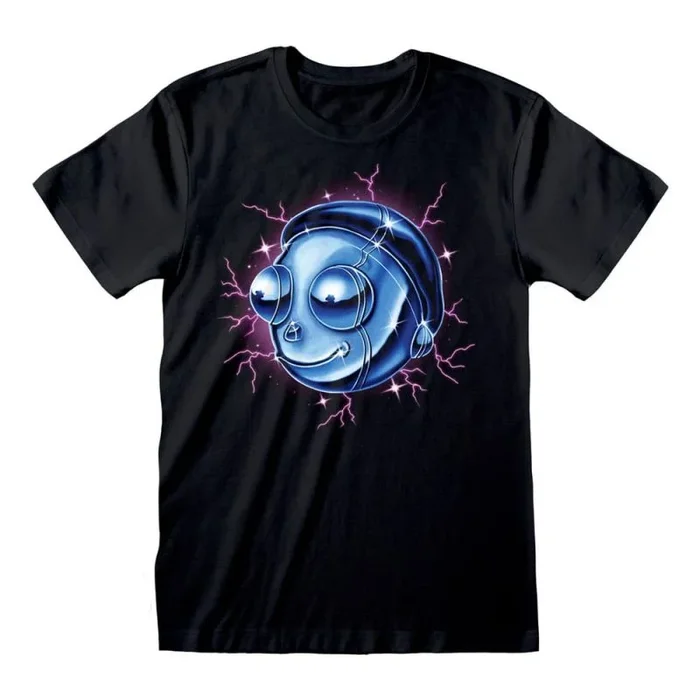 Rick and morty camiseta chrome effect talla xl