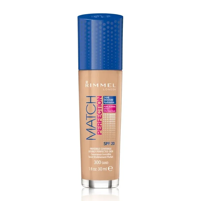Rimmel Match Perfection 30 ml Frasco dispensador Líquido 300 Sand