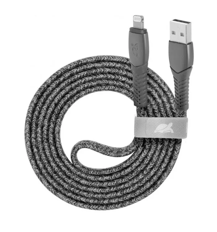 Rivacase PS6108 GR12 cable de conector Lightning 1,2 m Gris
