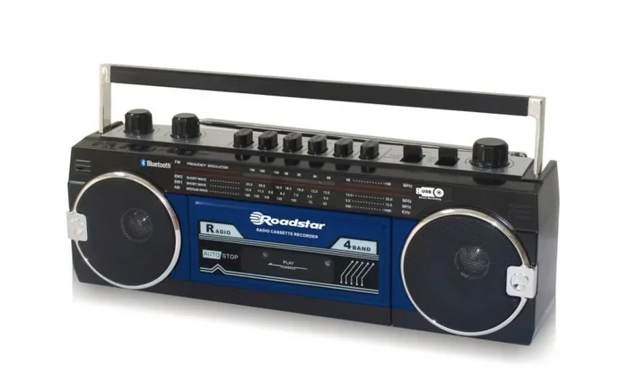 Roadstar RCR3025EBTBL grabadora Pletina de casete Azul