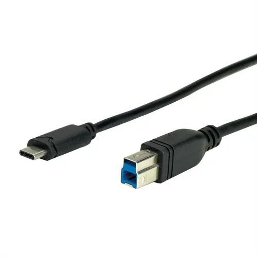 ROLINE 11.02.8880 cable USB USB 3.2 Gen 1 (3.1 Gen 1) 1,8 m USB C USB B Negro