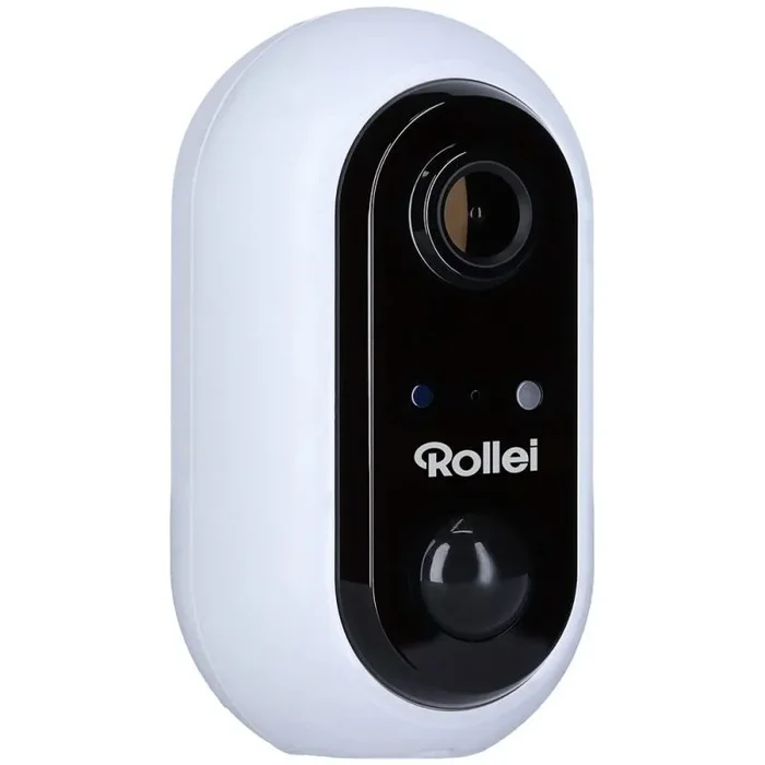 Rollei Cámara de seguridad inalámbrica 1080p, cámara de vigilancia inalámbrica con resolución Full HD y control por aplicación, protección IP64
