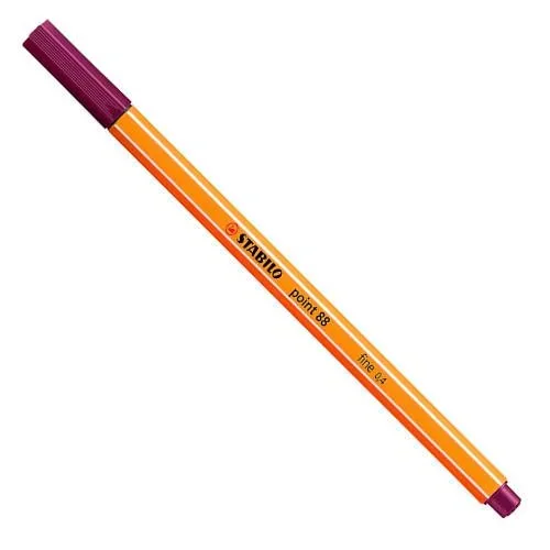 Rotulador punta fina point 88 0.4mm purpura stabilo