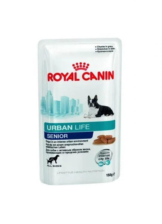 Royal Canin Urban Life Senior Dog Comida para Perros – Paquete de 10 x 150 gr – Total: 1500 gr