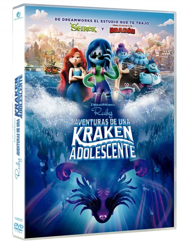 Ruby: aventuras de una kraken adolescente – dvd
