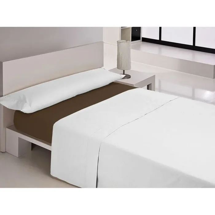 Sábana bajera ajustable happy home mix colors marrón cama de 150