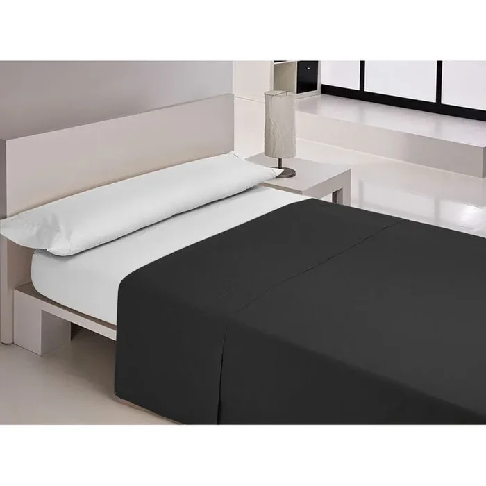 Sábana encimera happy home mix colors negro cama de 105