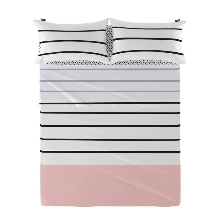 Sábana encimera happyfriday blanc blush multicolor 180 x 270 cm