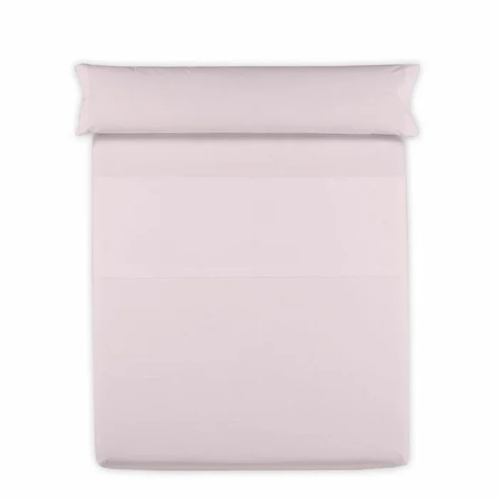 Sábana encimera hosteline mixcolors rosa cama de 80