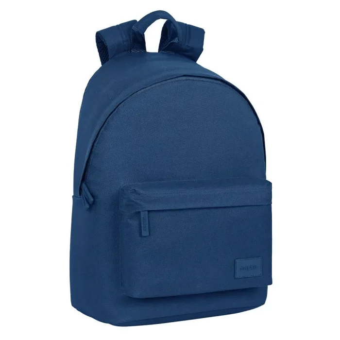 SAFTA – Mochila Juvenil para Portátil 14.1″, Ideal para Jóvenes de Diferentes Edades, Cómoda y Versátil, Calidad y Resistencia, 31x16x41 cm, Color Azul marino