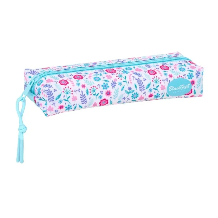 Safta BLACKFIT8 Cool – Portatodo Rectangular Niño, Estuche Infantil, Estuche Niño, Ideal para Niños en Edad Escolar, Cómodo y Versátil, Calidad y Resistencia, 22x7x40 cm