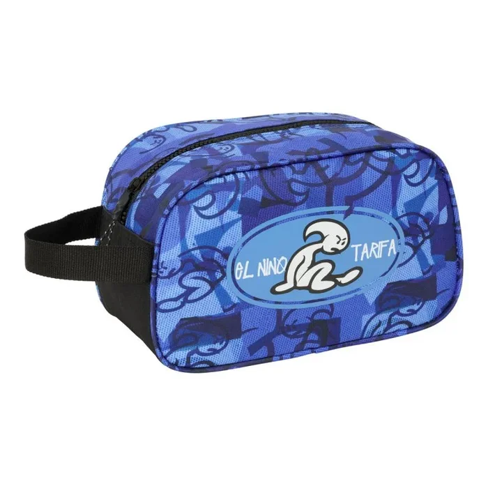 Safta EL NIÑO Roller – Neceser Escolar Infantil Mediano con Asa, Neceser Infantil, Adaptable a Carro, Fácil Limpieza, Cómodo y Versátil, Calidad y Resistencia, 26x12x15 cm