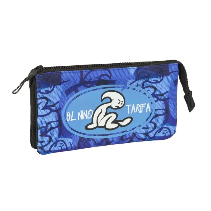 Safta EL NIÑO Roller – Portatodo Triple, Estuche Infantil, Estuche Niño, Ideal para Niños en Edad Escolar, Cómodo y Versátil, Calidad y Resistencia, 22x3x12 cm