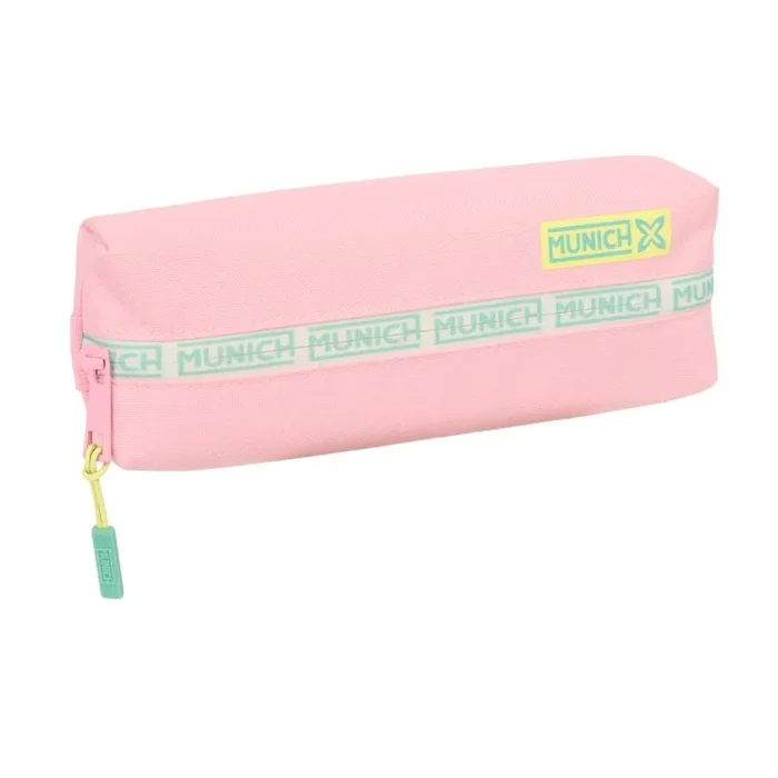 Safta Munich Candy – Portatodo Rectangular Niño, Estuche Infantil, Estuche Niño, Ideal para Niños en Edad Escolar, Cómodo y Versátil, Calidad y Resistencia, 22x7x40 cm