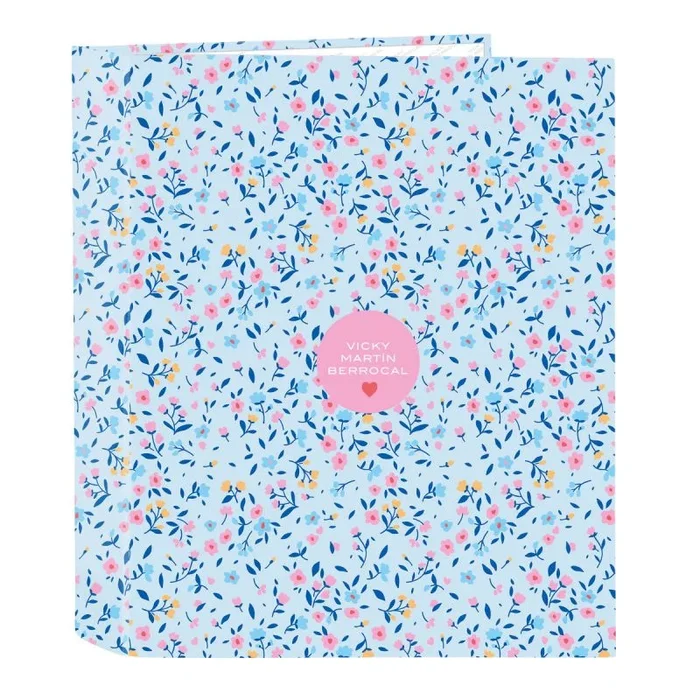 Safta VMB PARAÍSO – Carpeta Folio 4 Anillas, Ideal para Niños de Diferentes Edades, Cómoda y Versátil, Calidad y Resistencia, 27x6x33 cm