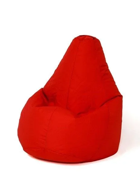 Sako bolso puf pera rojo intenso xl 130 x 90 cm