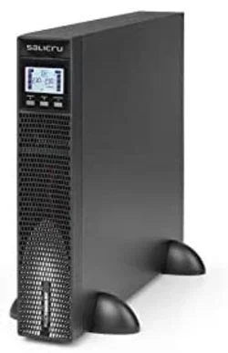 Salicru SLC Twin RT2 SAI On-Line Doble conversión Torre/Rack de 700 VA a 10.000 VA con FP=1 – Fuente de alimentación Continua (UPS) (3000 VA, 3000 W, 110 V, 300 V, 200 V, 240 V) Negro