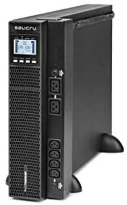 Salicru SLC Twin RT2 SAI On-Line Doble conversión Torre/Rack de 700 VA a 10000 VA con FP=1 – Fuente de alimentación Continua (UPS) (6000 VA, 6000 W, 110 V, 300 V, 208 V, 240 V), Negro