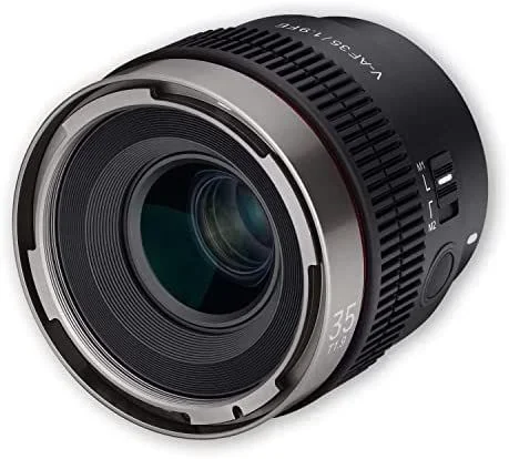 Samyang SYCAF35-NEX MILC Objetivos para cine Negro, Gris