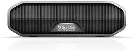 SanDisk Professional G-Drive 4TB – Disco Duro de Escritorio de Clase empresarial, hasta 250 MB/s USB-C (5 Gbps), USB 3.2 Gen 1