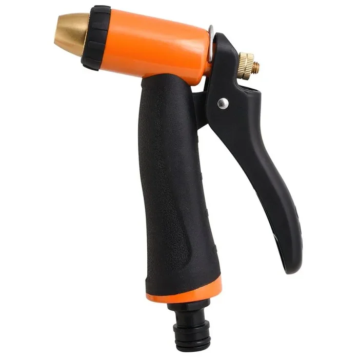 SATURNIA Pistola Riego Manguera Metal Soft-Touch Regulable
