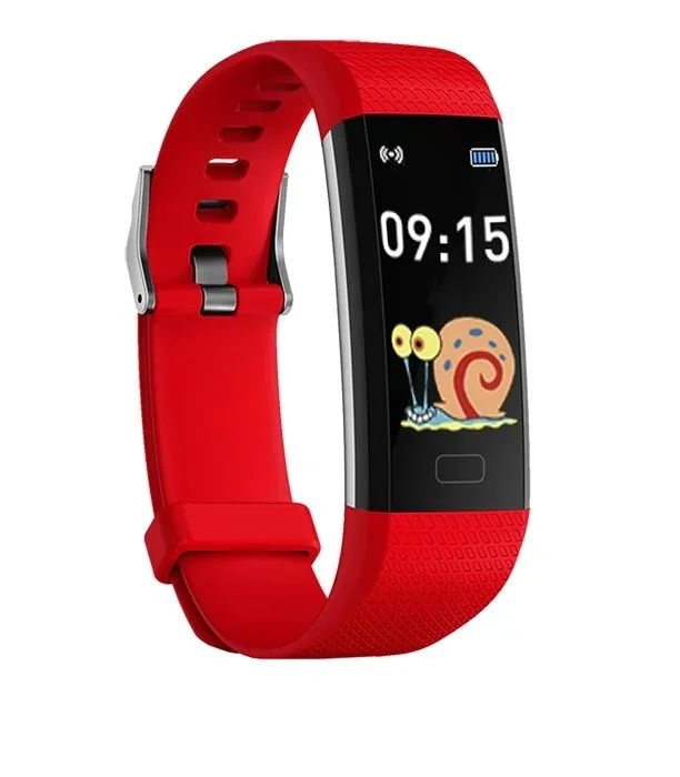 SaveFamily Kids Band 3,05 cm (1.2″) IP68 Negro, Rojo