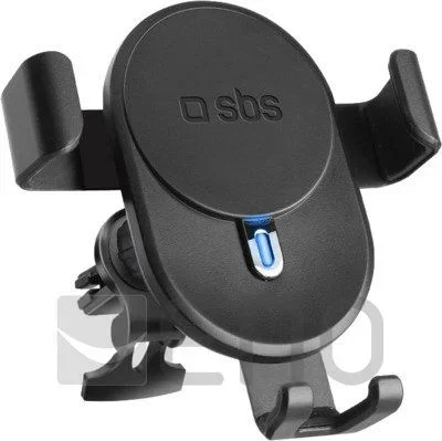 SBS TESUPWIR10CLIPSTG soporte Soporte activo para teléfono móvil Teléfono móvil/smartphone Negro