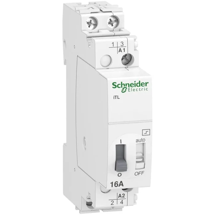 Schneider Electric A9C30812 alimentación del relé Blanco 2