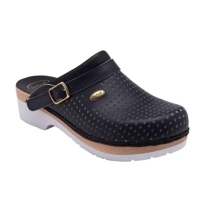 Scholl Clog Supercomfort, Zapatos Profesionales, Unisex adulto, Azul, 43 EU