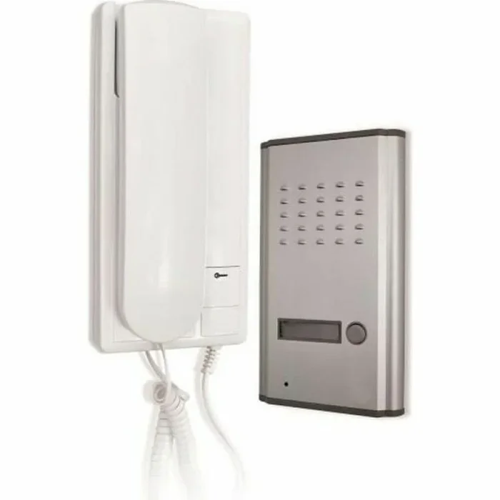 SCS Sentinel – PAF0003 – 2 -ENCERTIVO DE AUDIO DE ENCENDIDO para la construcción de casas – 1 combinación de intercomunicador con cable y 1 plato de aluminio al aire libre – Audiokit 3208D