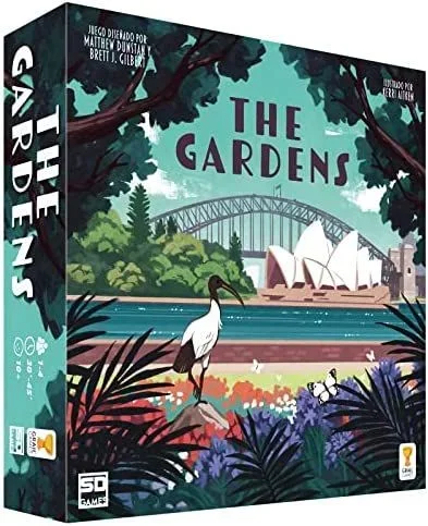 SD GAMES The Gardens – Juego de Mesa de Estrategia con Cartas para 1 a 4 Jugadores Recomendado a Partir de 10 Años