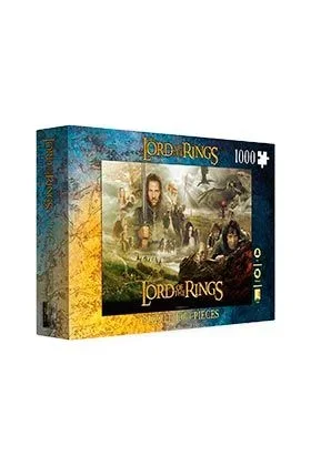 SD TOYS – Puzzle 1000 Piezas Película El Señor de los Anillos, 45 x 66 cm