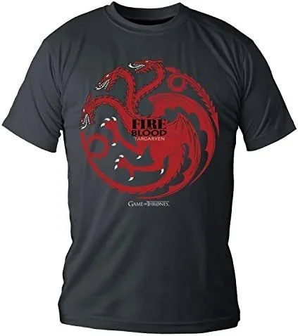 SD toys Fire and Blood Targaryen Camiseta para Hombre