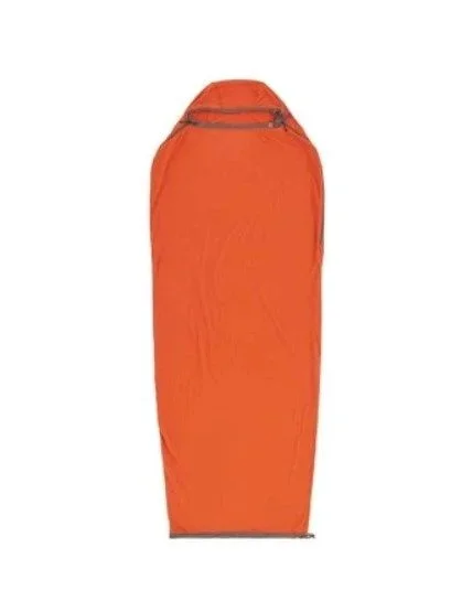 Sea to Summit – Forro para Saco de Dormir Reactor Extreme – Momia compacta con cordón – Thermolite para Impulso térmico – Paquete de Cosas Ultra-SIL – para mochileros, Camping y Camping de Invierno –