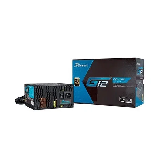 Seasonic G12-GC unidad de fuente de alimentación 750 W 20+4 pin ATX ATX Negro