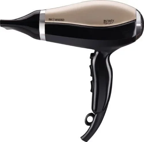 Secador de pelo ionico jata sc60b motor 2000w 3 velocidades y 3 niveles de temperatura