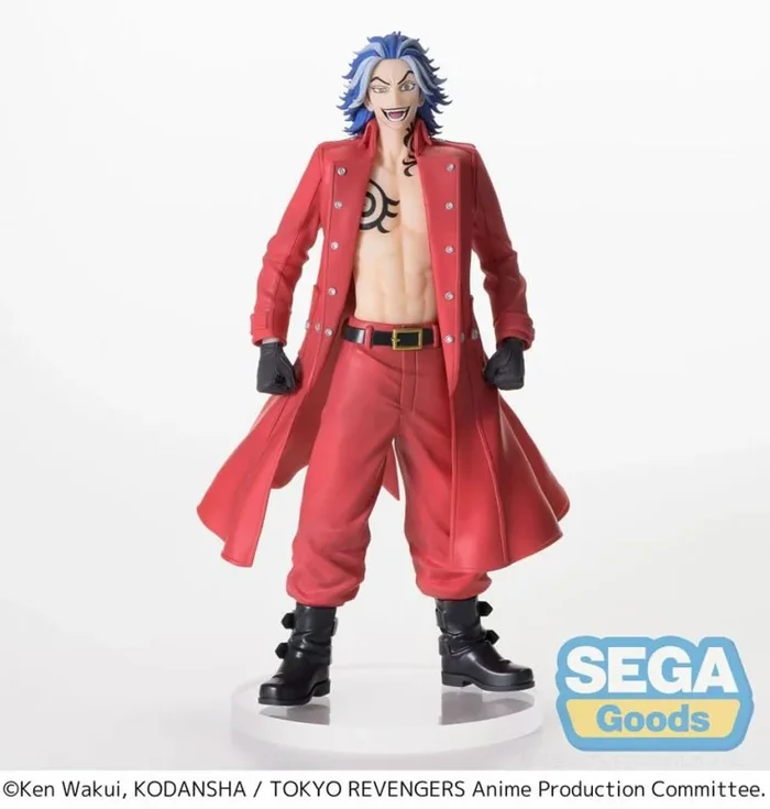 SEGA Goods Tokio Revengers – Taiju Shiba Dragón Negro – Estatuilla Luminasta 21 cm
