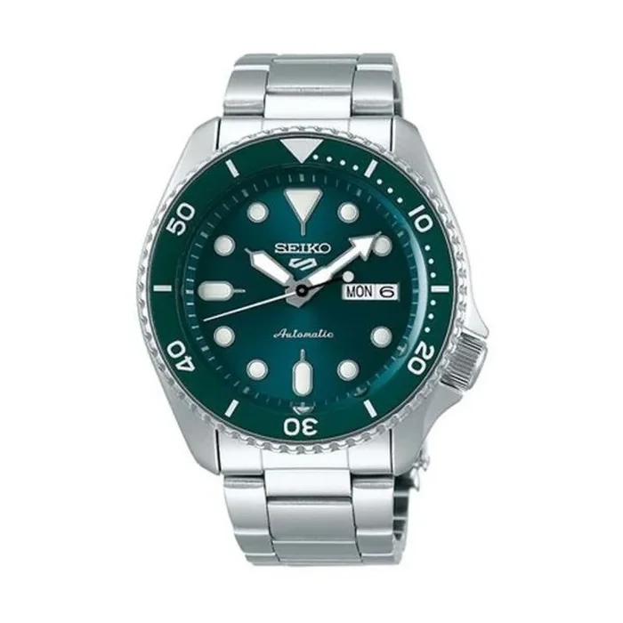 Seiko Reloj 5 Sports Automático Srpd61k1, Analógico Hombres, Plata, Analógico SRPD61K1