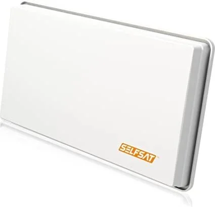 Selfsat H30D antena de satélite Blanco