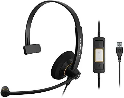 Sennheiser SC 30 – Auriculares con micrófono y USB