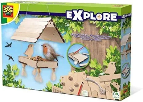 Ses explore construye un comedero para pájaros