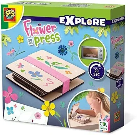 Ses explore prensa floral herbario