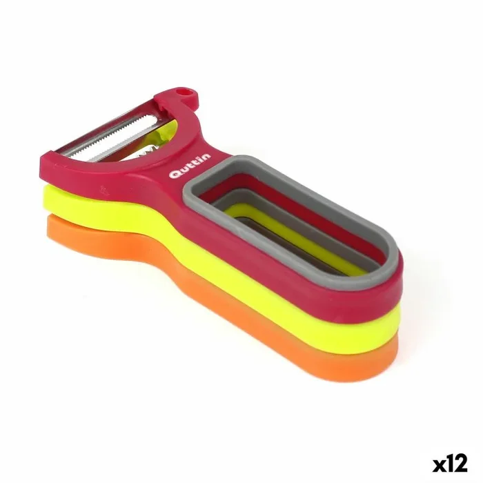 Set de peladores quttin multicolor 3 piezas (12 unidades)