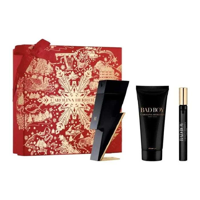 Set de Perfume Hombre Carolina Herrera Bad Boy EDT – Marca: Carolina Herrera – EAN: 8411061101995