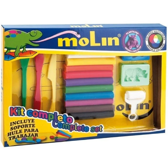 Set plastilina molin sptl977 – incluye 17 accesorios