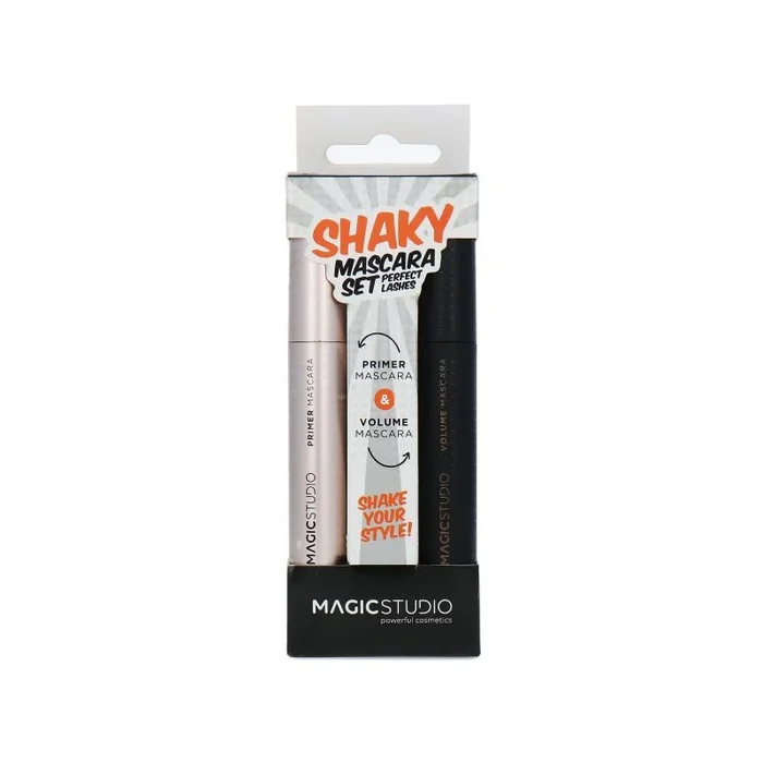 Shaky primer & volume mascara lote 2 pz