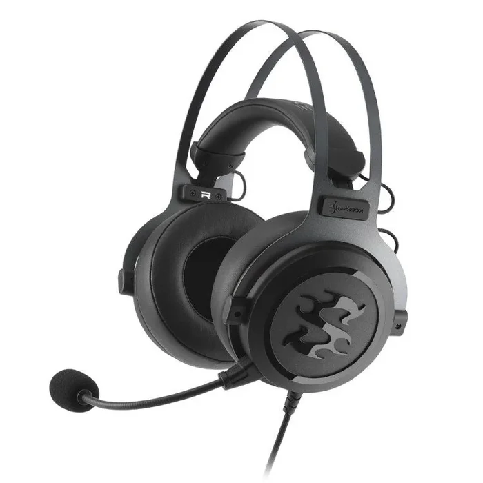 Sharkoon SKILLER SGH3 Auriculares Alámbrico Diadema Juego Negro, Titanio