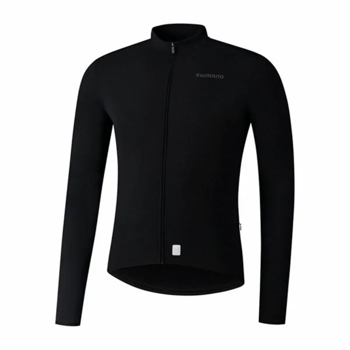 SHIMANO Vertex Thermal Maillot Negro Talla de Ropa M